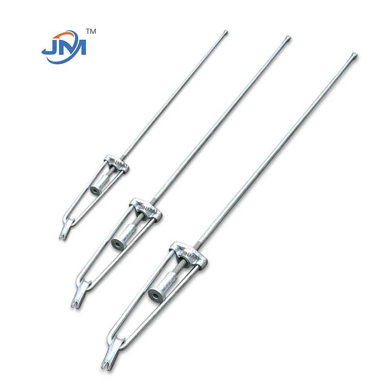 Tijă de tip arc reglabil cu placă de bază Produse OEM galvanizate la cald