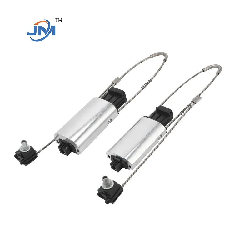 Cleme de tensionare din aliaj de aluminiu pentru accesorii de alimentare pentru cablu din fibră optică